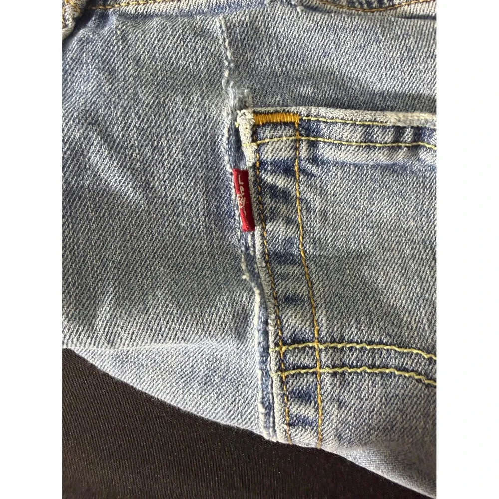 Levi's 541 Athletic Taper Jeans 36x34 Blue Excellent Medium Wash Denim Stretch